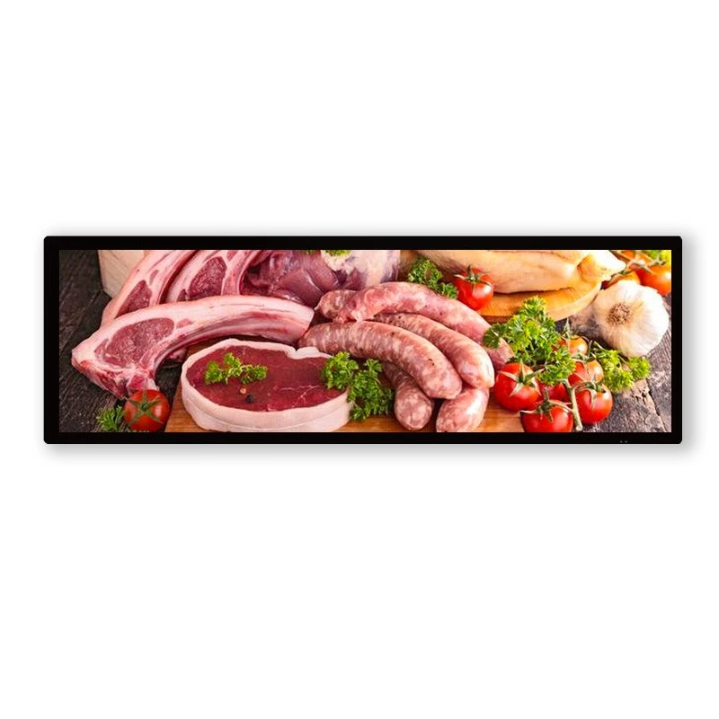37.8 Pous LCD Bar Display Double Face Screen Manifakti