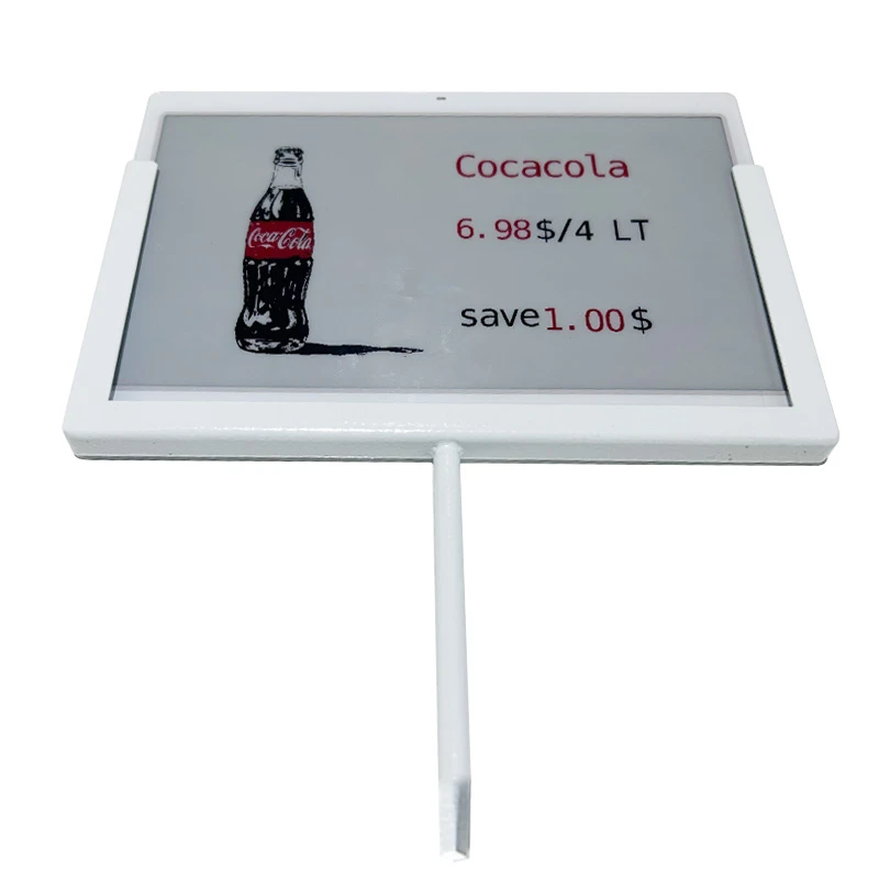 7.3-pous Elektwonik Price Tag Metal Square Port
