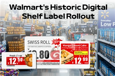 Woulman Etikèt dijital istorik Walmart a