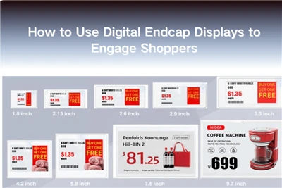 Kijan pou itilize Digital Endcap Displays pou angaje achtè yo