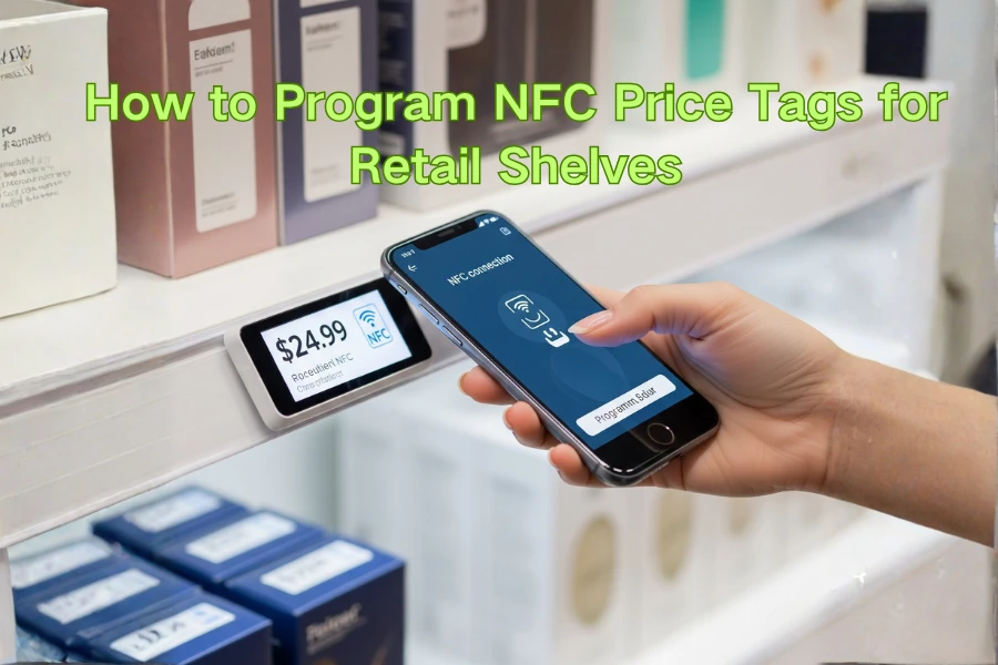 Ki jan yo pwograme NFC Price Tags pou etajè Yo Vann an Detay