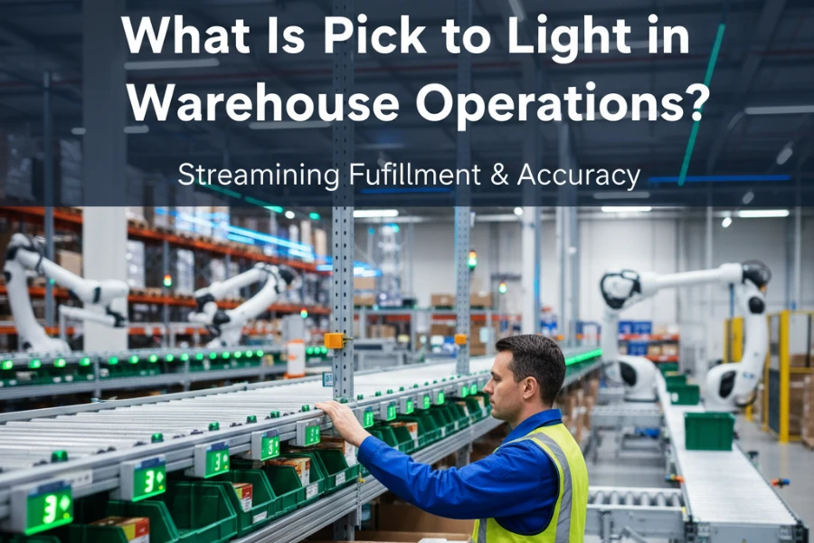 Ki sa ki Pick to Light nan operasyon depo?