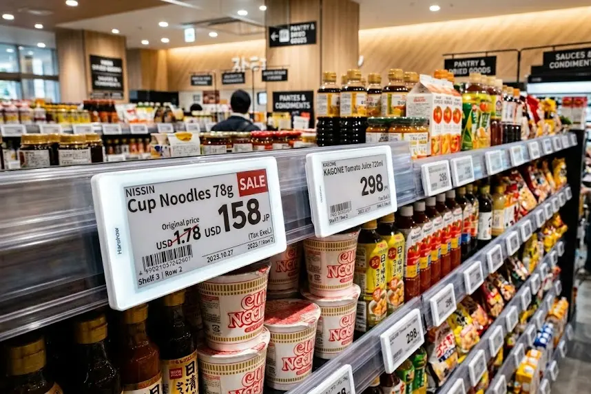 Etikèt Elektwonik Etajè vs Etikèt Papye: Yon Konparezon Pratik pou Retailers