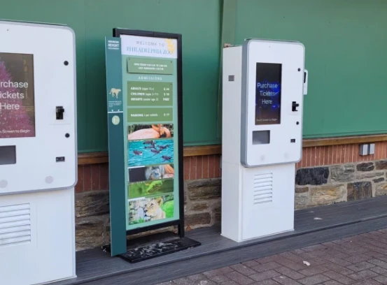Konbyen sa koute pou kouri yon Kiosk deyò?