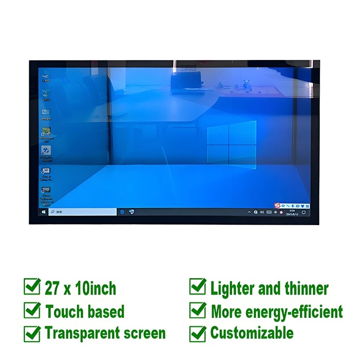 27x10 Transparan Touch Screen