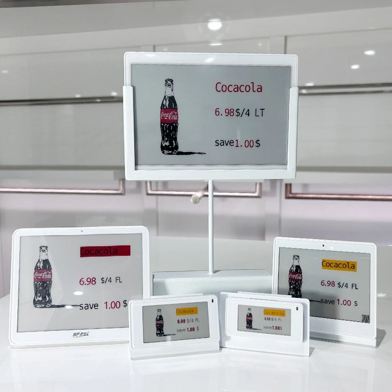 7.3 Inch Electronic Price Tag Metal Insert Channel