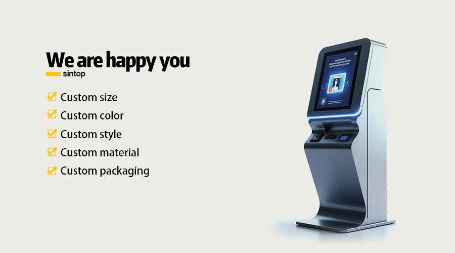 Self-service Ticketing Interactive Kiosk Display